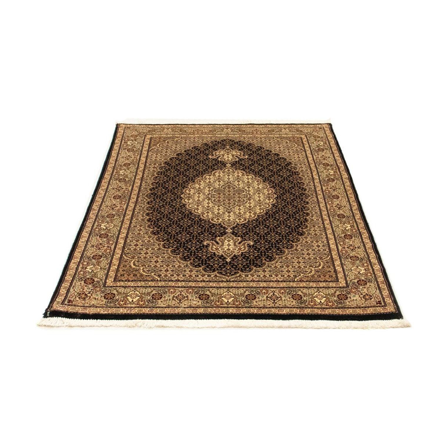 Persisk tæppe - Tabriz - Royal - 150 x 102 cm - mørkeblå