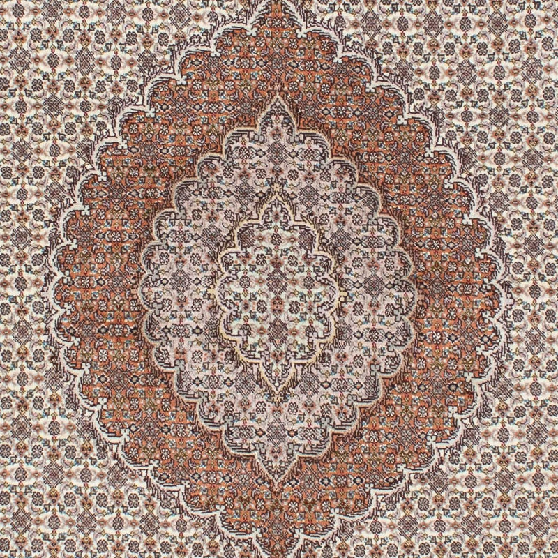 Persisk tæppe - Tabriz - 203 x 146 cm - lys brun