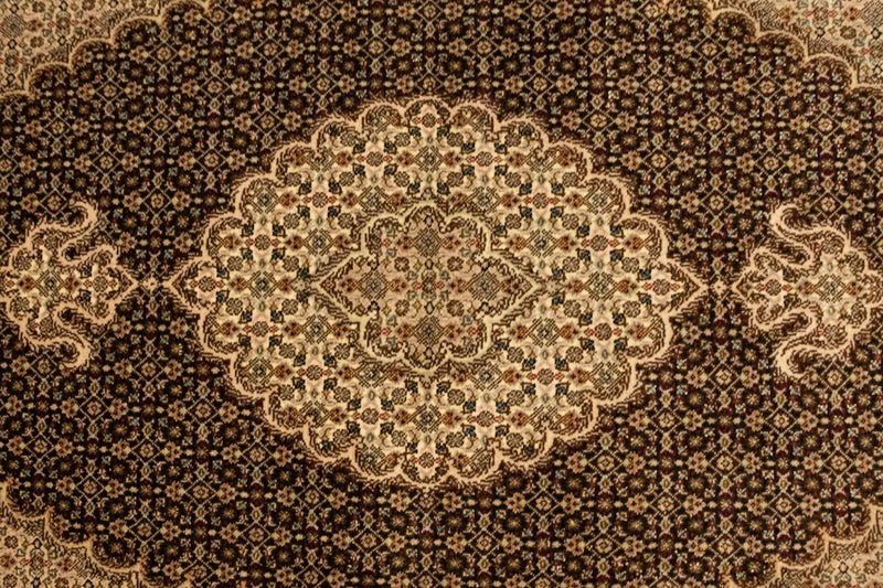 Persisk tæppe - Tabriz - Royal - 162 x 100 cm - sort