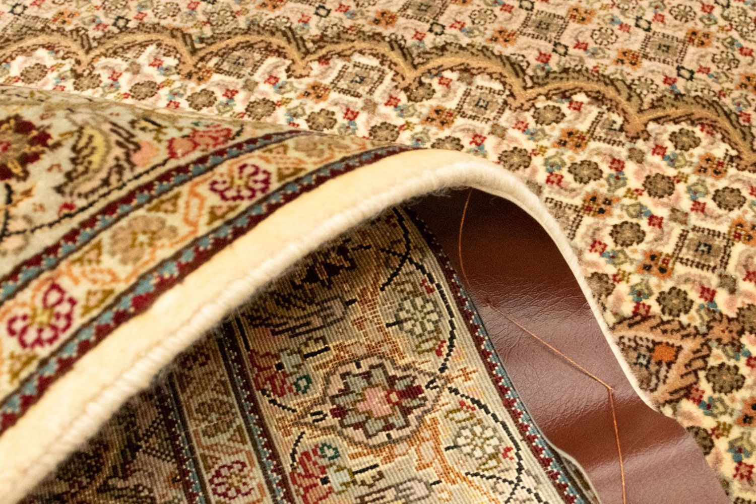 Persisk tæppe - Tabriz - Royal - 154 x 100 cm - beige