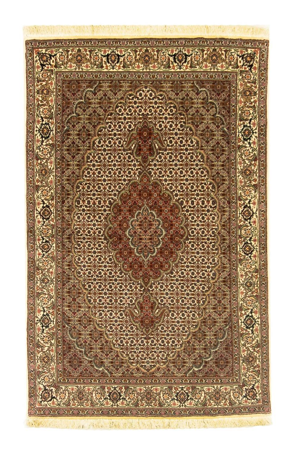 Persisk tæppe - Tabriz - Royal - 154 x 100 cm - beige
