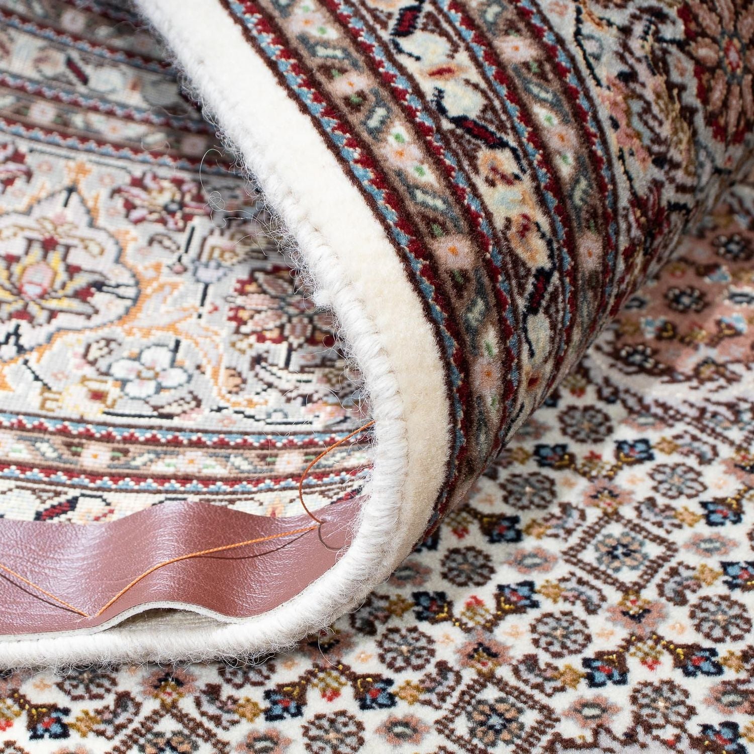 Persisk tæppe - Tabriz - 202 x 151 cm - beige