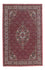 Persisk tæppe - Bijar - 233 x 140 cm - mørkerød