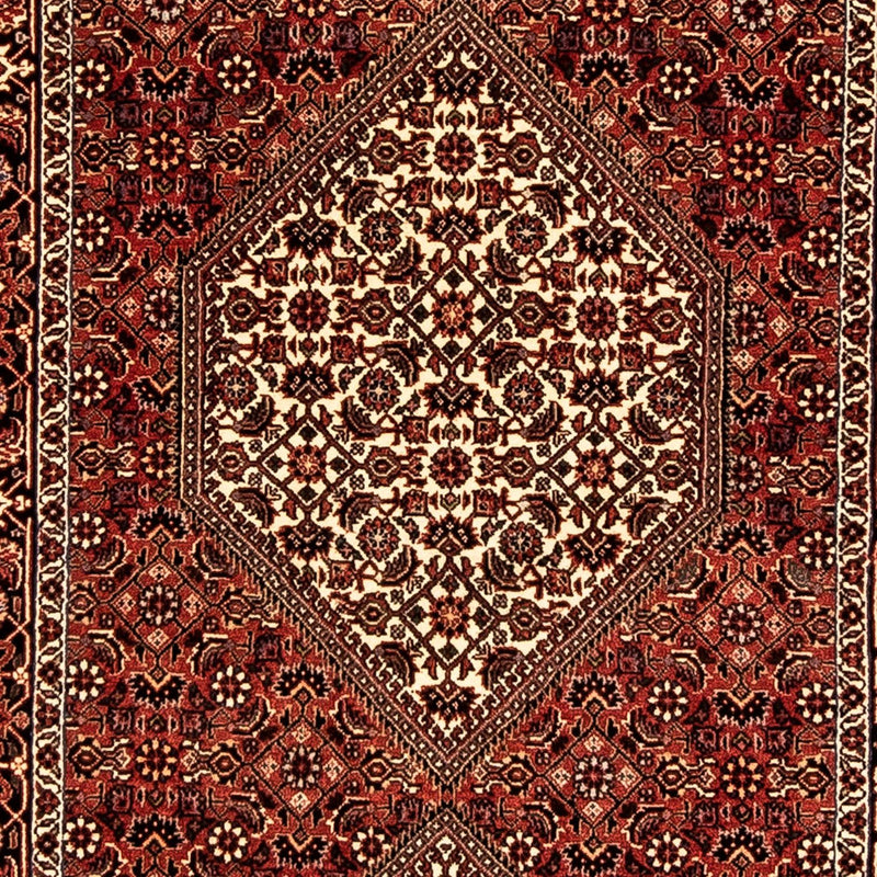 Løber Persisk tæppe - Bijar - 318 x 83 cm - mørkerød