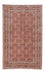 Persisk tæppe - Bijar - 215 x 136 cm - lysrød