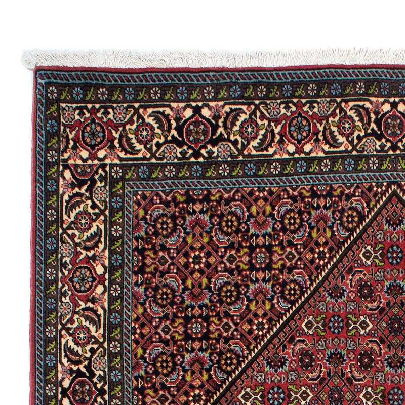 Persisk tæppe - Bijar - 225 x 141 cm - rød