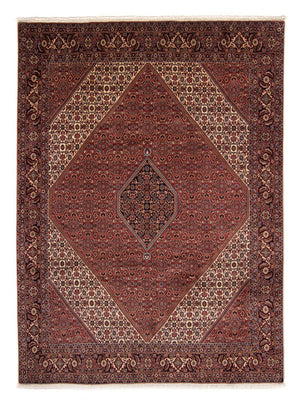 Persisk tæppe - Bijar - 342 x 250 cm - brun