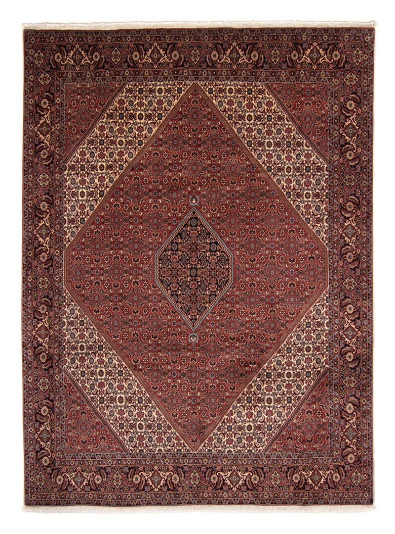 Persisk tæppe - Bijar - 342 x 250 cm - brun