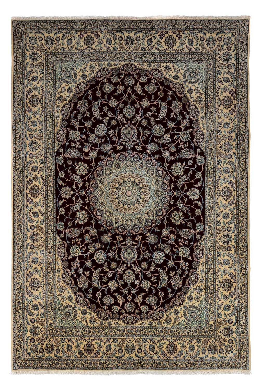 Persisk tæppe - Nain - Royal - 355 x 248 cm - sort
