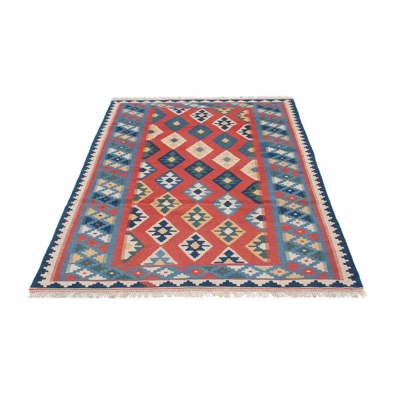 Kelim-tæppe - orientalsk - 177 x 117 cm - blå