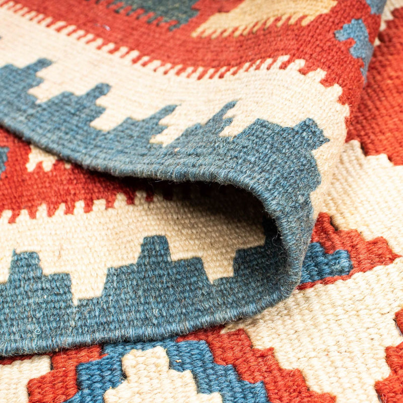 Kelim-tæppe - orientalsk - 175 x 120 cm - beige