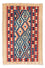 Kelim-tæppe - orientalsk - 152 x 100 cm - blå