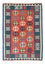 Kelim-tæppe - orientalsk - 152 x 106 cm - rød