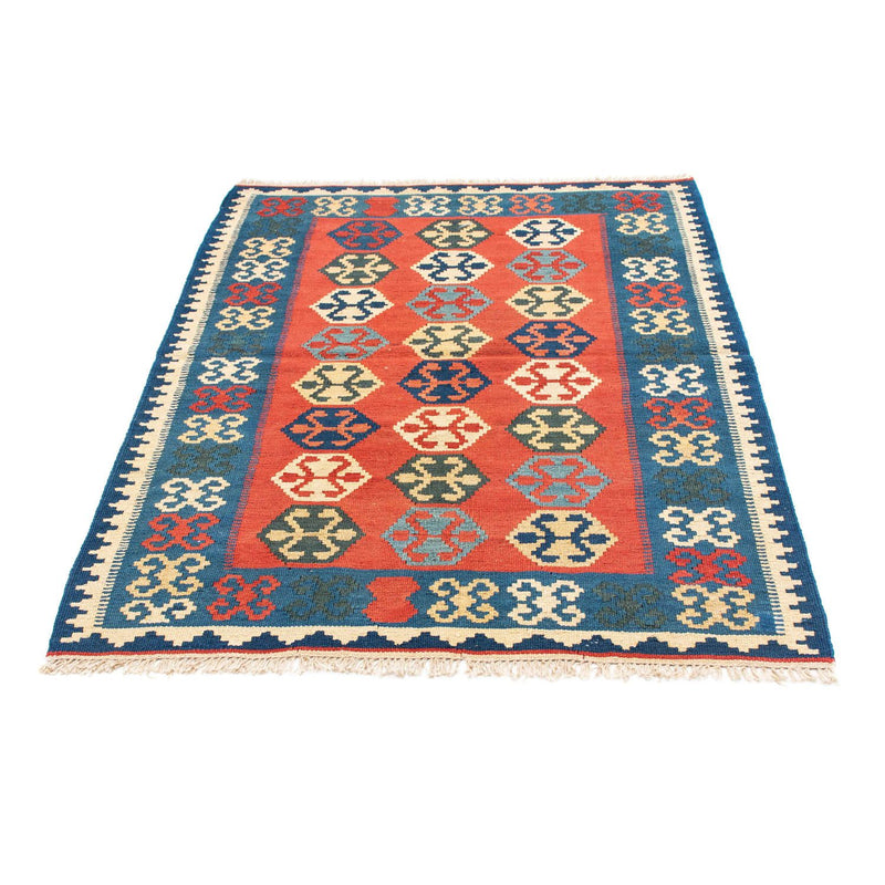 Kelim-tæppe - orientalsk - 152 x 106 cm - rød