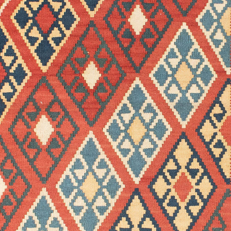 Kelim-tæppe - orientalsk - 156 x 105 cm - rust