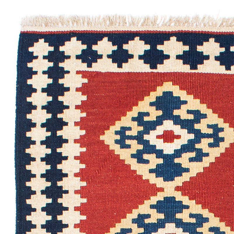 Kelim-tæppe - orientalsk - 148 x 108 cm - rød