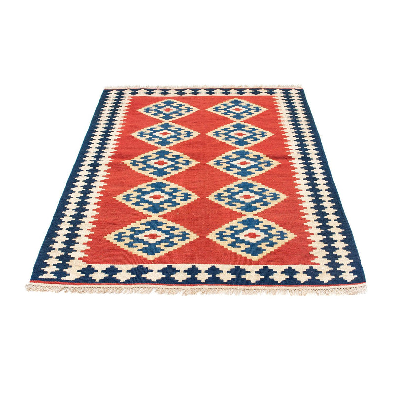 Kelim-tæppe - orientalsk - 148 x 108 cm - rød