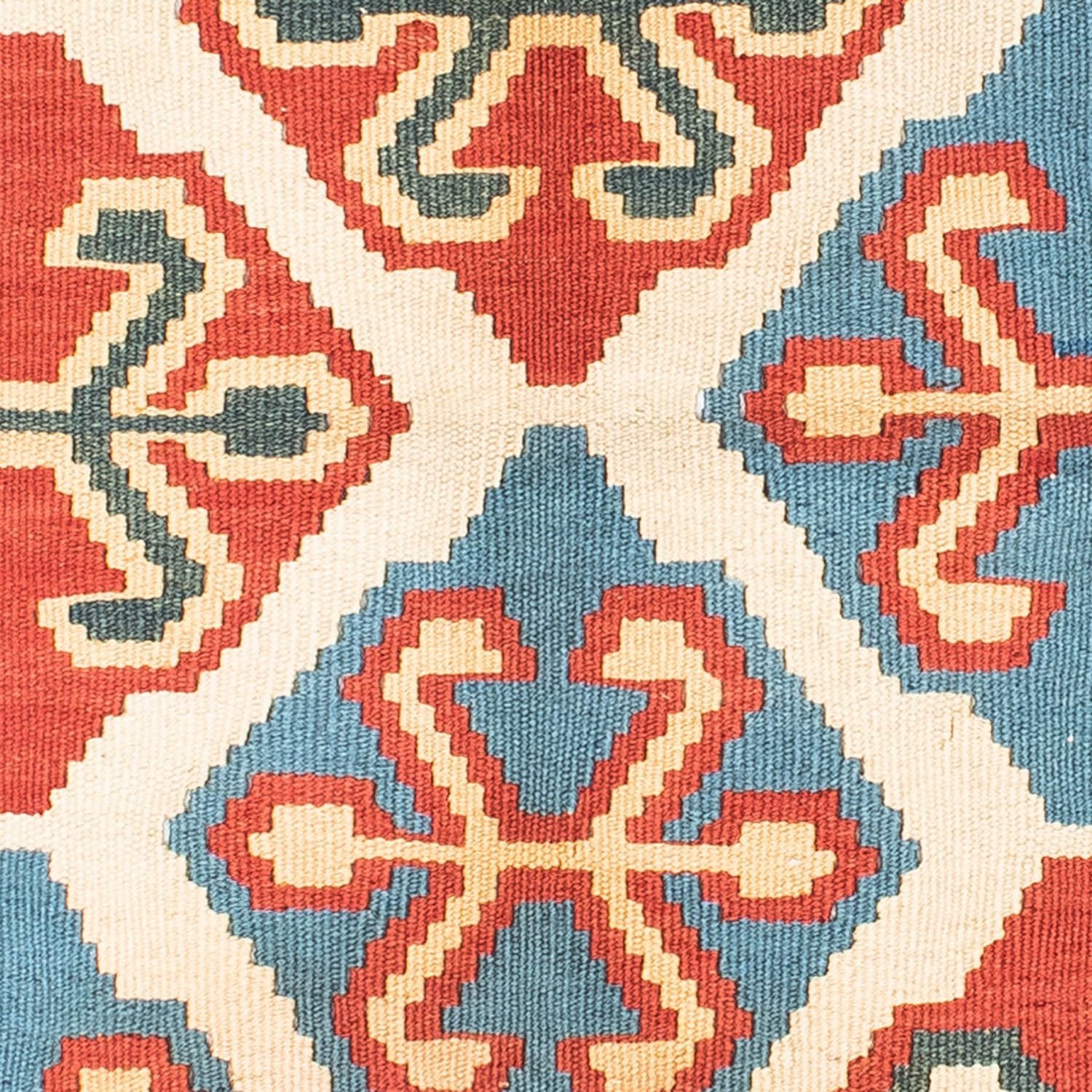 Kelim-tæppe - orientalsk - 152 x 110 cm - rød