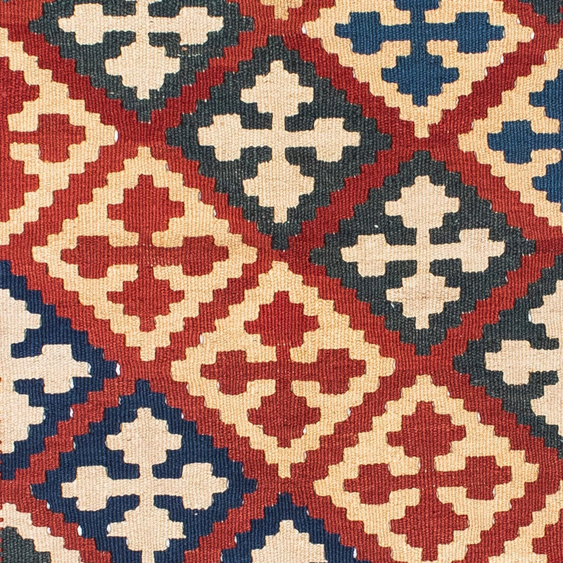 Kelim-tæppe - orientalsk - 160 x 112 cm - rød