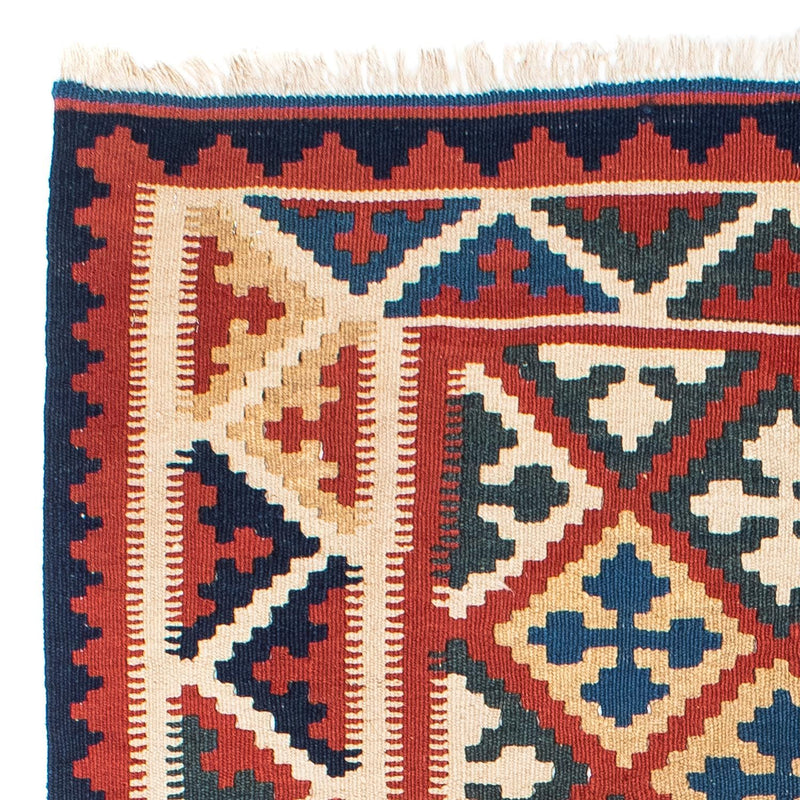 Kelim-tæppe - orientalsk - 160 x 112 cm - rød