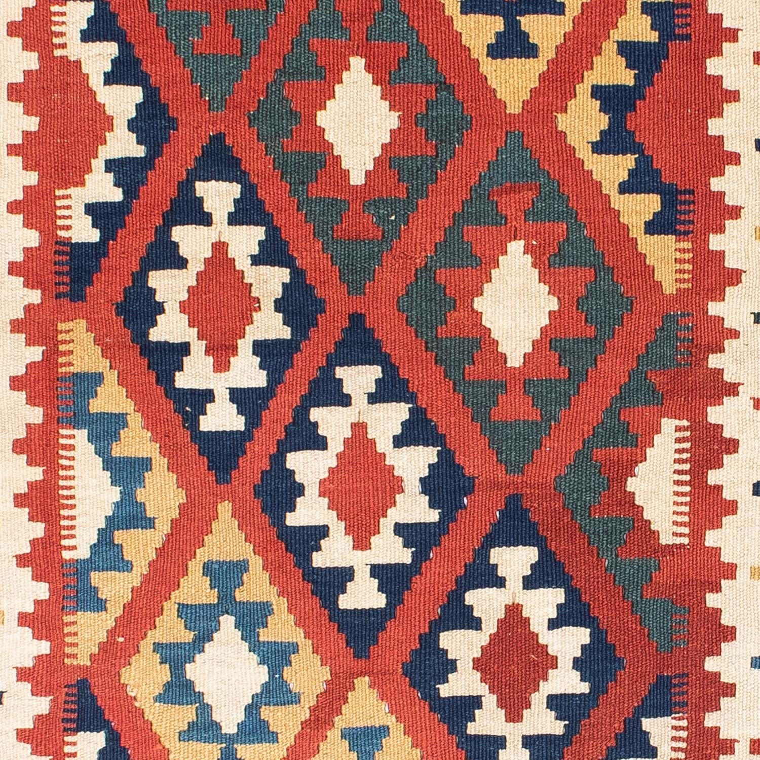 Kelim-tæppe - orientalsk - 145 x 100 cm - rød