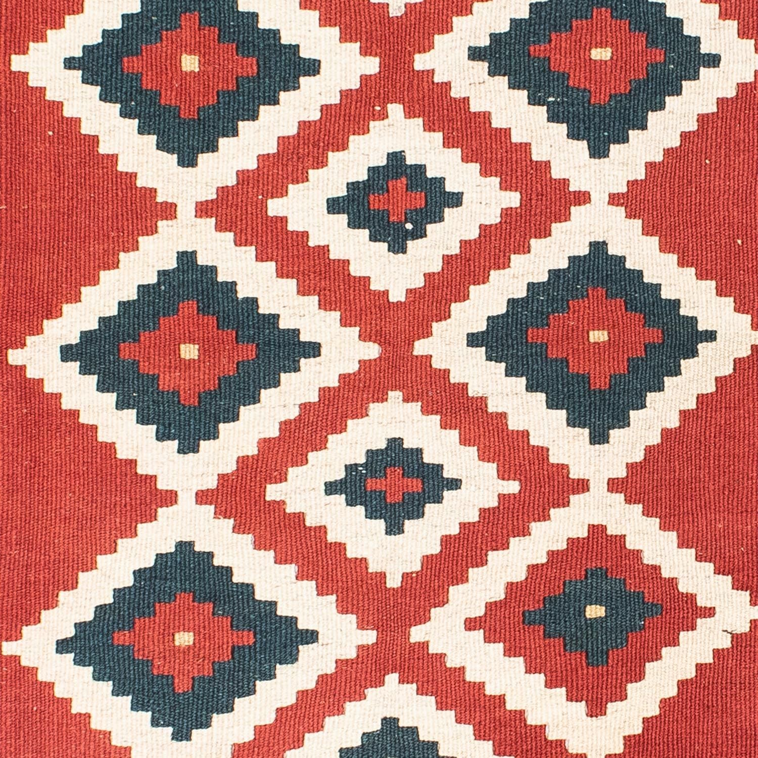 Kelim-tæppe - orientalsk - 156 x 98 cm - rød