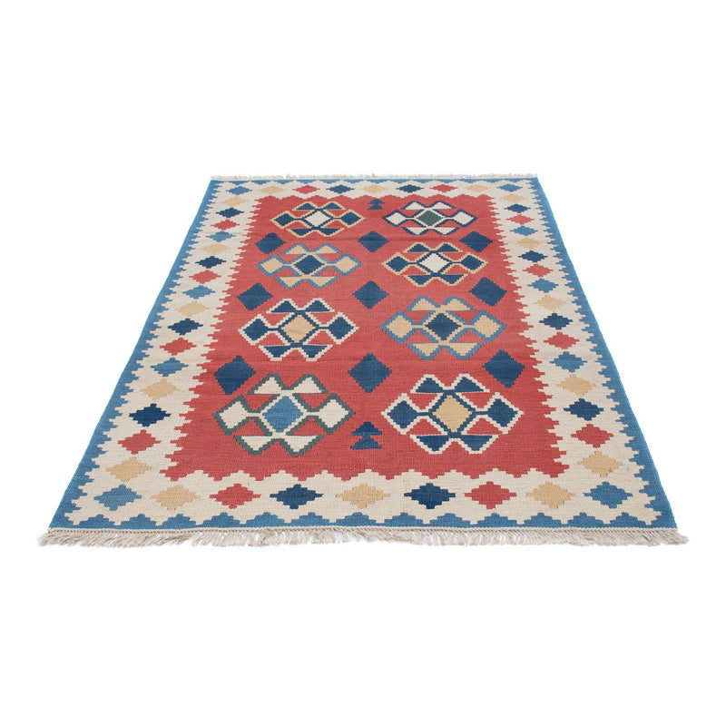 Kelim-tæppe - orientalsk - 180 x 120 cm - mørkerød