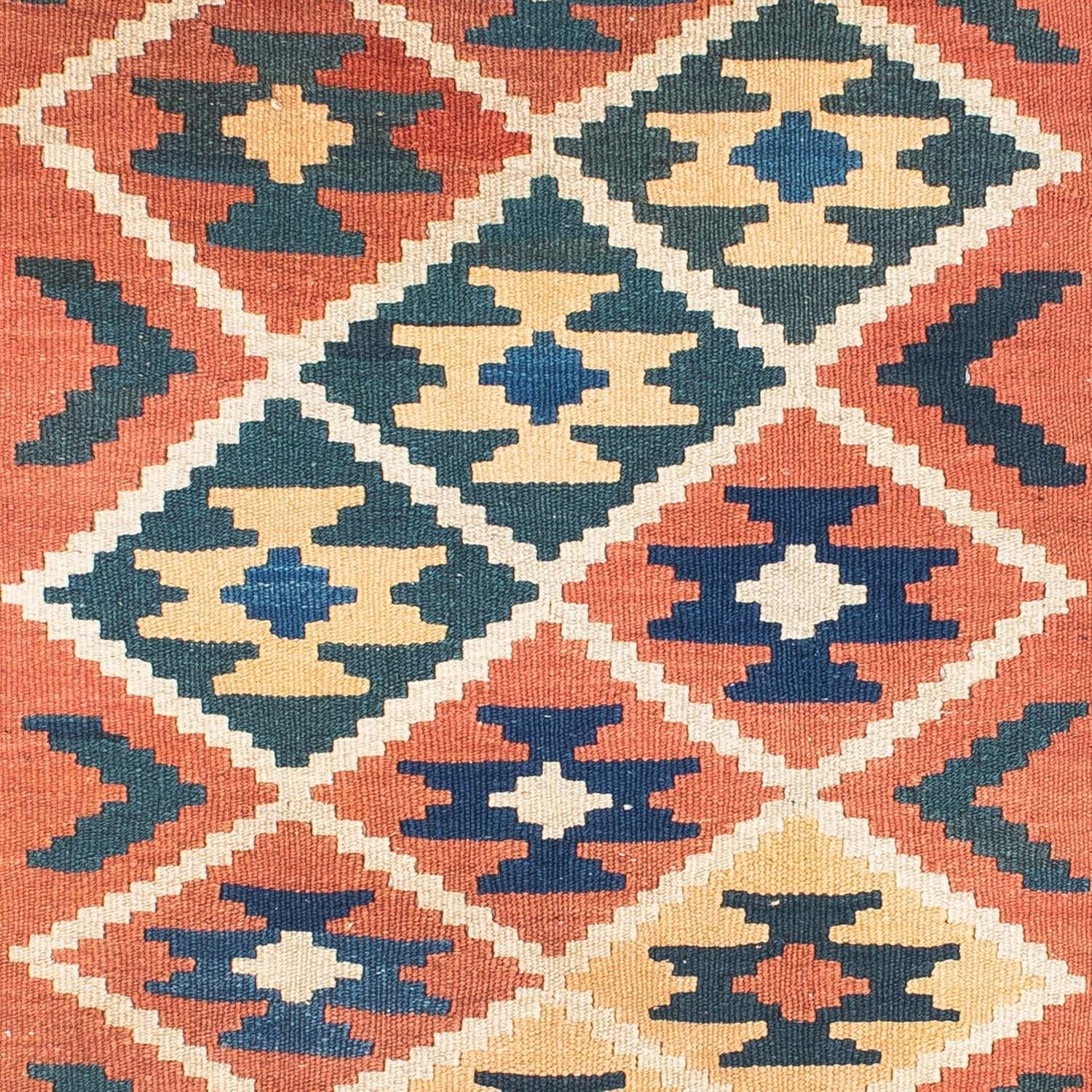 Kelim-tæppe - orientalsk - 148 x 106 cm - brun
