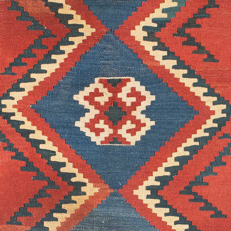 Kelim-tæppe - orientalsk - 156 x 98 cm - rust