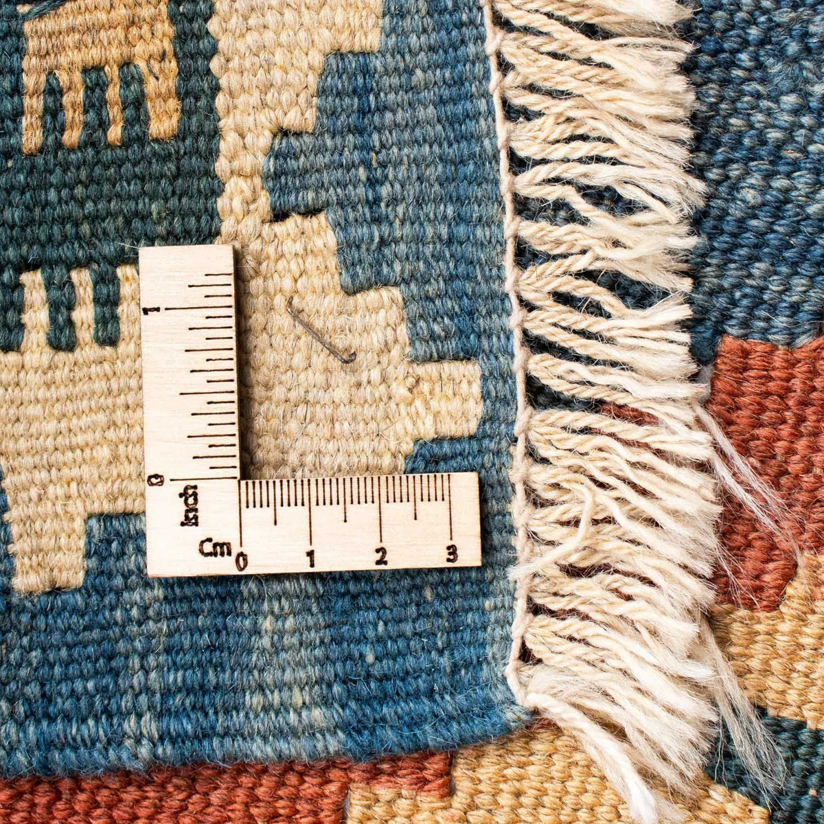 Kelim-tæppe - orientalsk - 156 x 98 cm - rust