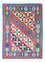 Kelim-tæppe - orientalsk - 173 x 125 cm - rød
