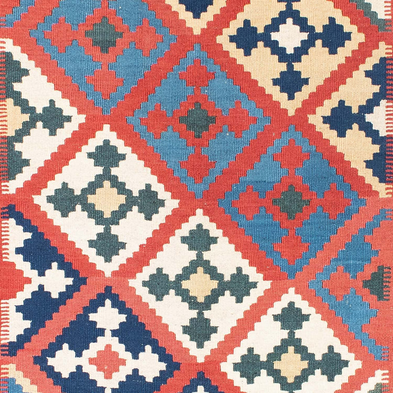 Kelim-tæppe - orientalsk - 173 x 125 cm - rød