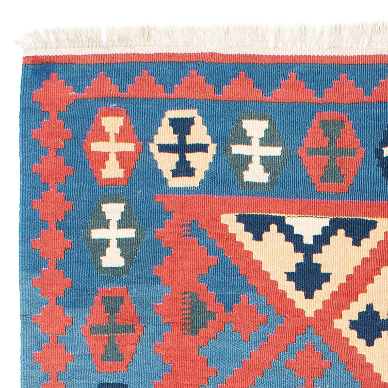 Kelim-tæppe - orientalsk - 173 x 125 cm - rød