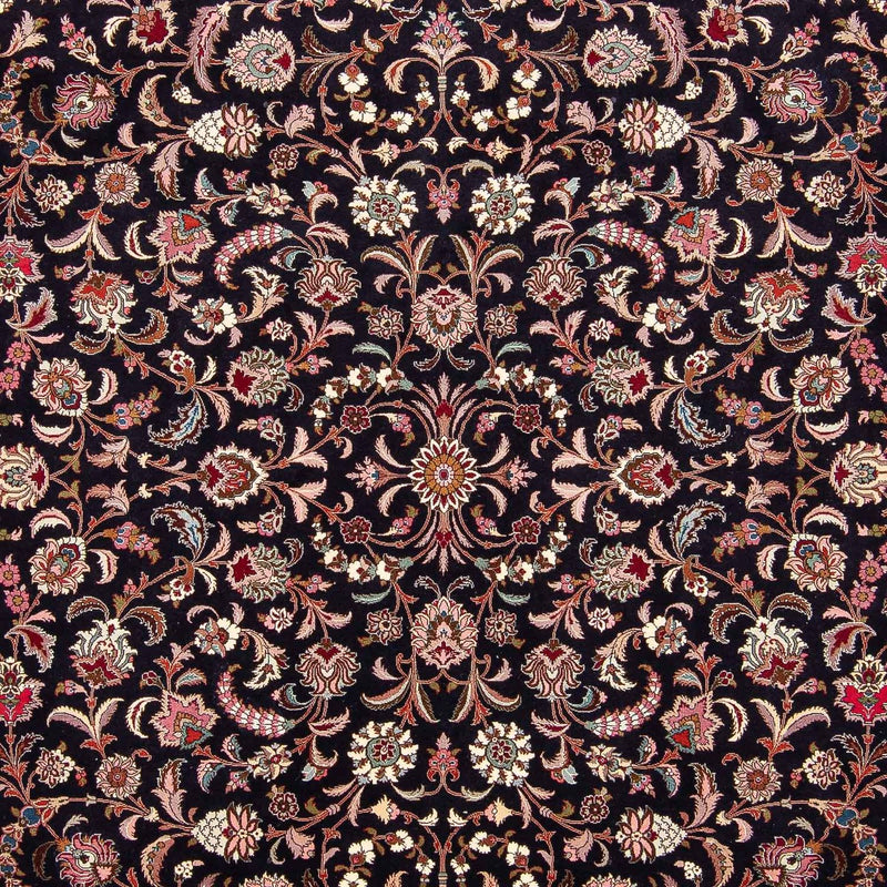 Persisk tæppe - Tabriz - Royal - 301 x 250 cm - mørkeblå