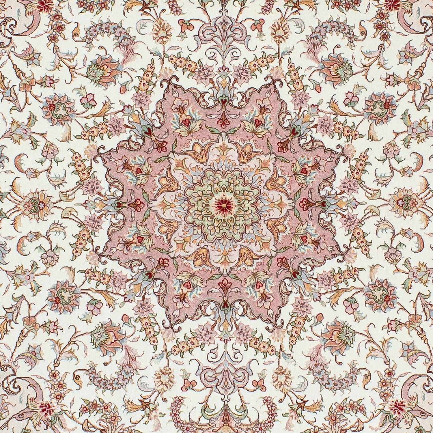 Persisk tæppe - Tabriz - Royal - 212 x 150 cm - beige