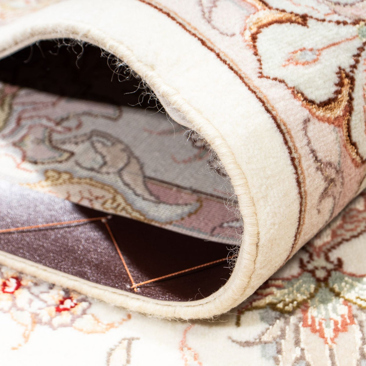 Persisk tæppe - Tabriz - Royal - 212 x 150 cm - beige