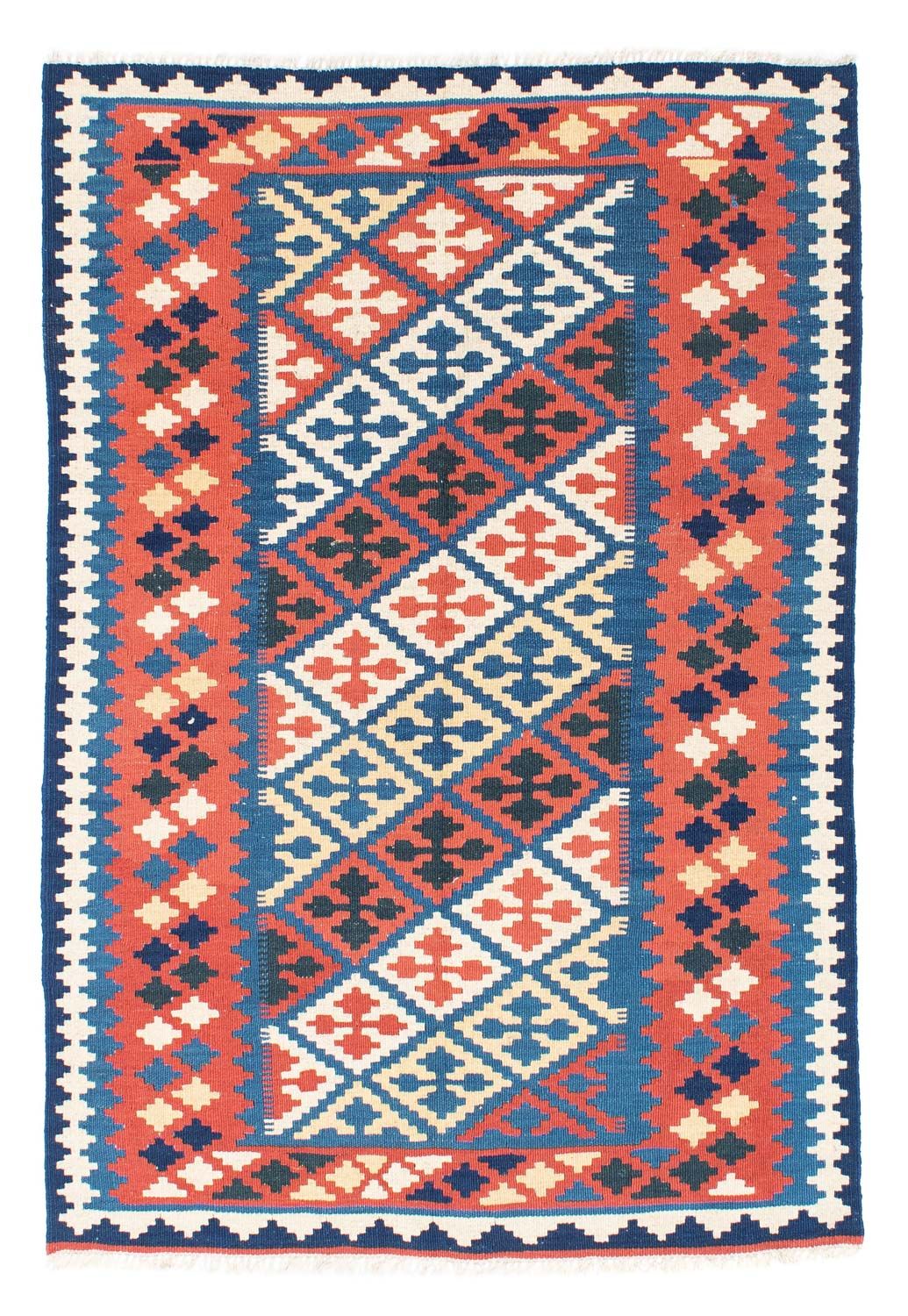 Kelim-tæppe - orientalsk - 170 x 115 cm - blå