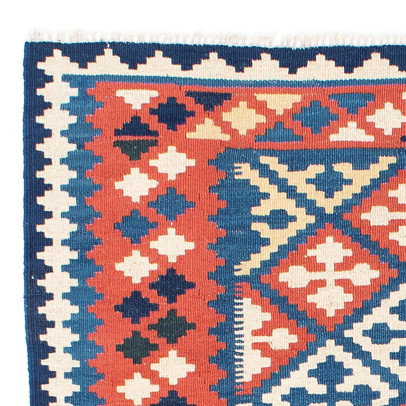 Kelim-tæppe - orientalsk - 170 x 115 cm - blå