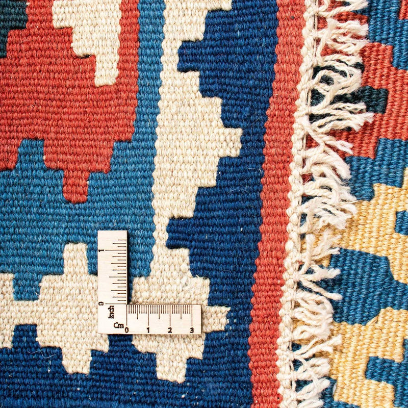 Kelim-tæppe - orientalsk - 170 x 115 cm - blå