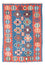 Kelim-tæppe - orientalsk - 177 x 116 cm - blå