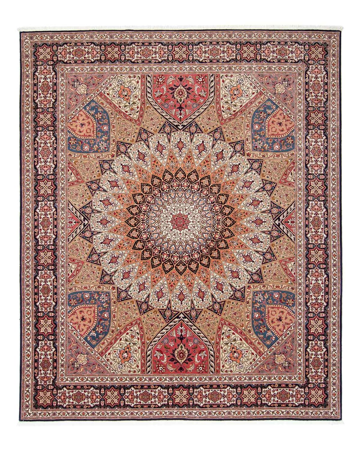 Persisk tæppe - Tabriz - Royal - 298 x 254 cm - flerfarvet