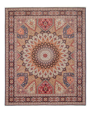 Persisk tæppe - Tabriz - Royal - 298 x 254 cm - flerfarvet