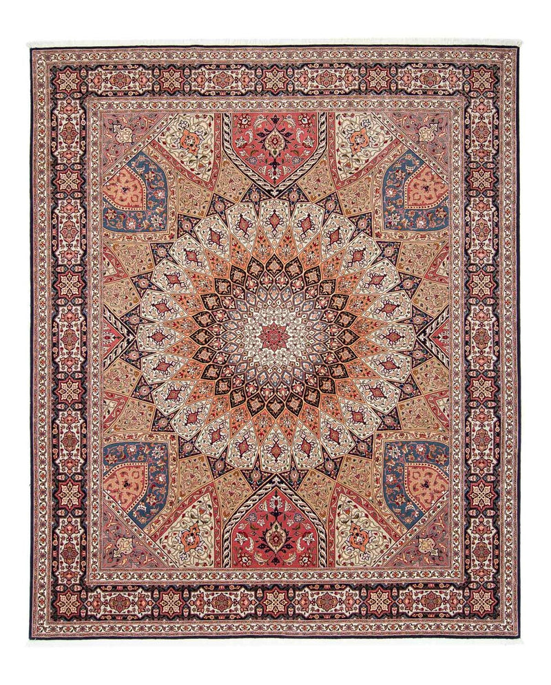 Persisk tæppe - Tabriz - Royal - 298 x 254 cm - flerfarvet