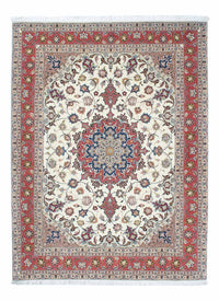 Persisk tæppe - Tabriz - Royal - 203 x 154 cm - beige