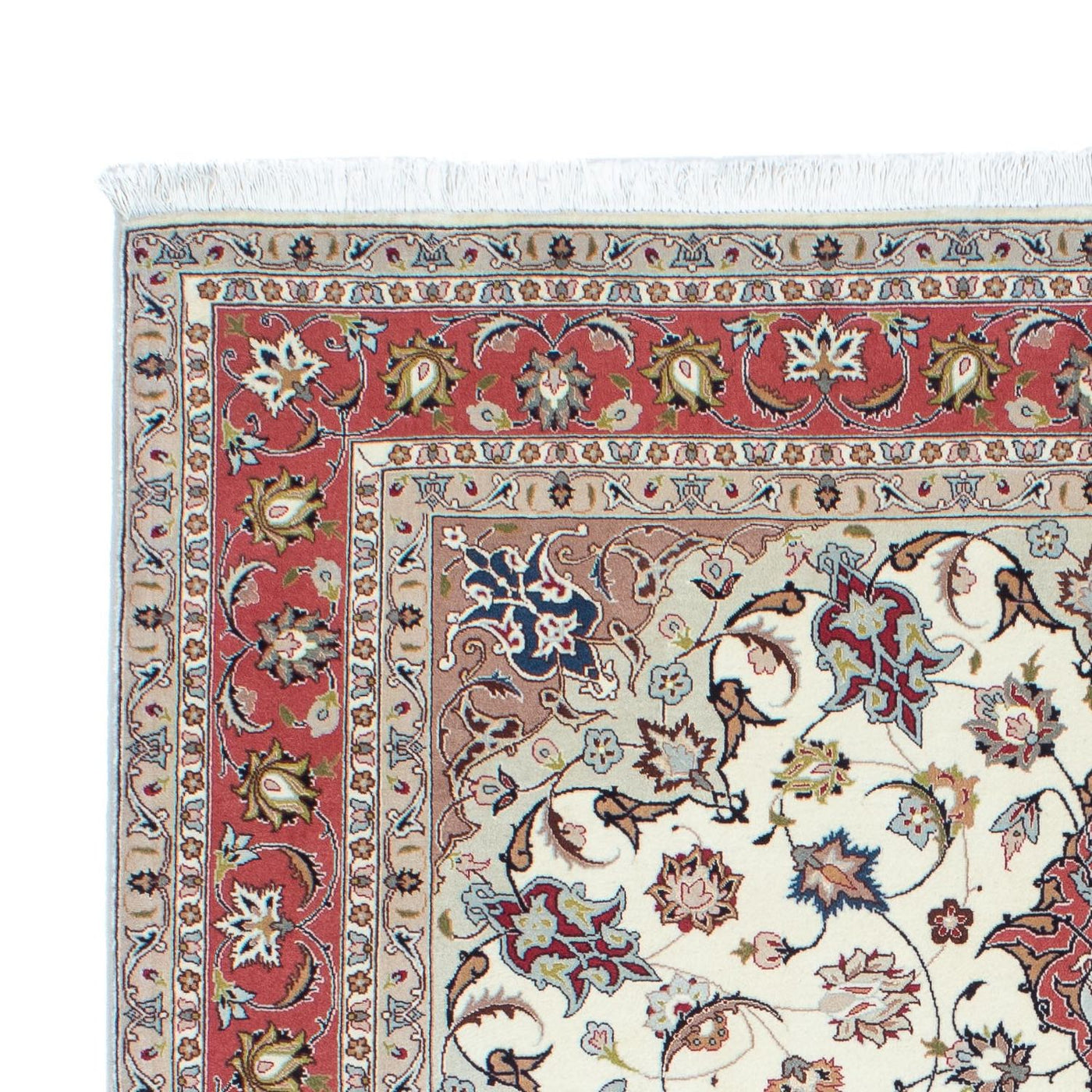 Tabriz - 50 Raj Tæppe 203x154cm - Persisk tæppe