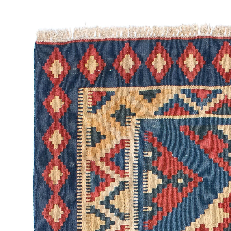 Kelim-tæppe - orientalsk - 152 x 106 cm - flerfarvet