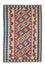 Kelim-tæppe - orientalsk - 157 x 106 cm - flerfarvet