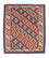 Kelim-tæppe - orientalsk - 143 x 117 cm - flerfarvet