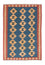 Kelim-tæppe - orientalsk - 149 x 98 cm - blå