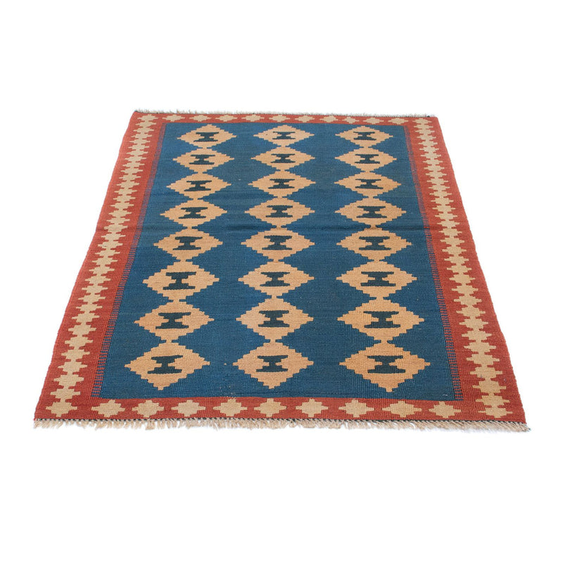 Kelim-tæppe - orientalsk - 149 x 98 cm - blå